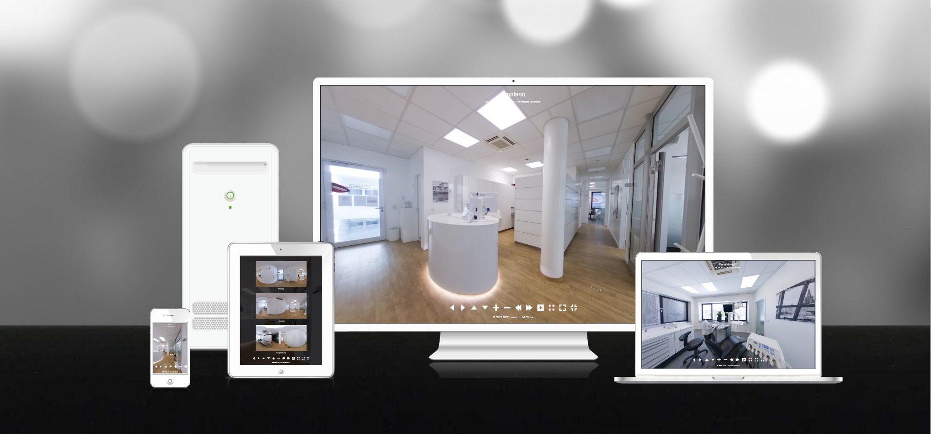 Ihr Unternehmen als virtueller 360° RundgangAusprobieren!
