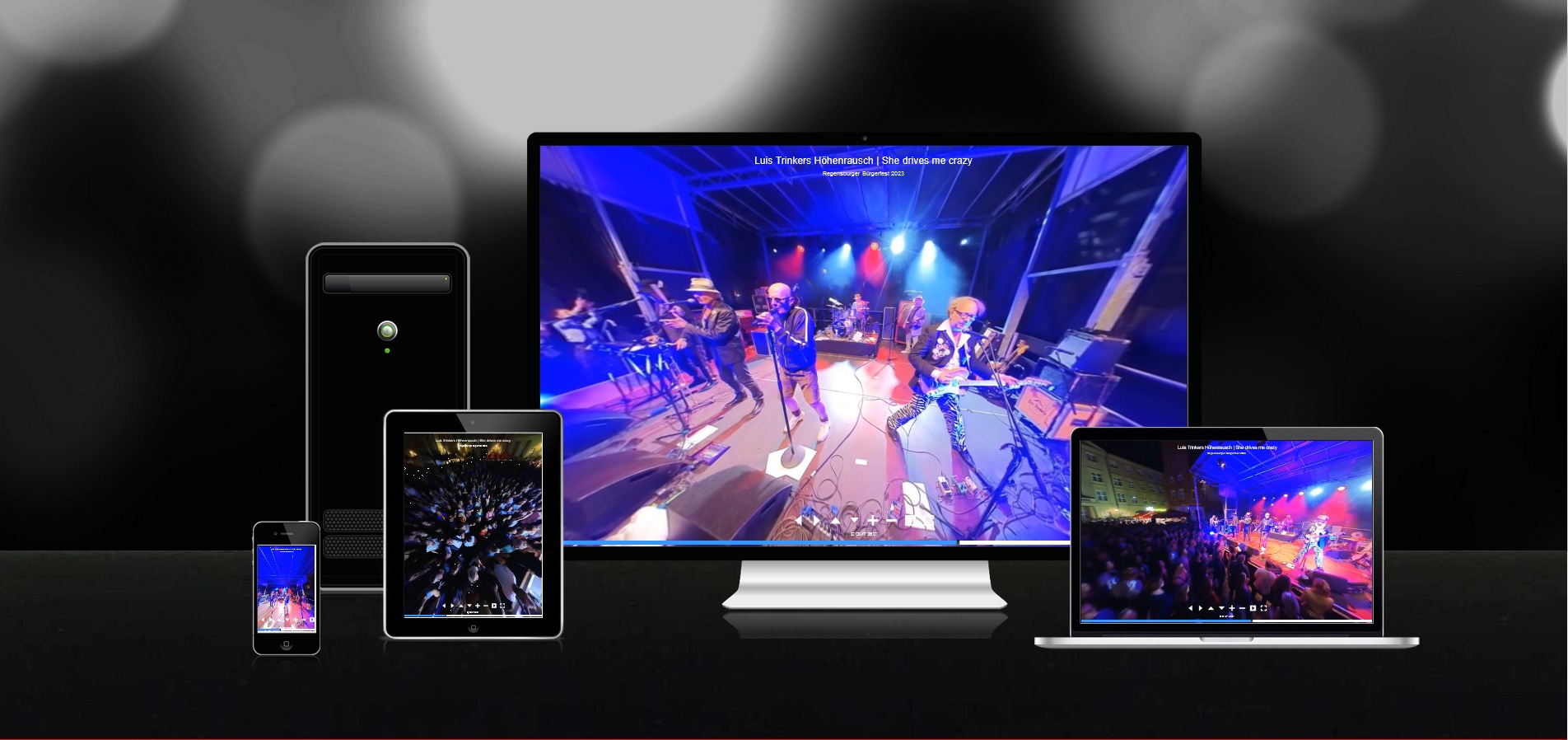 Ihr Event virtuell erlebbar als 360° VideoAusprobieren!